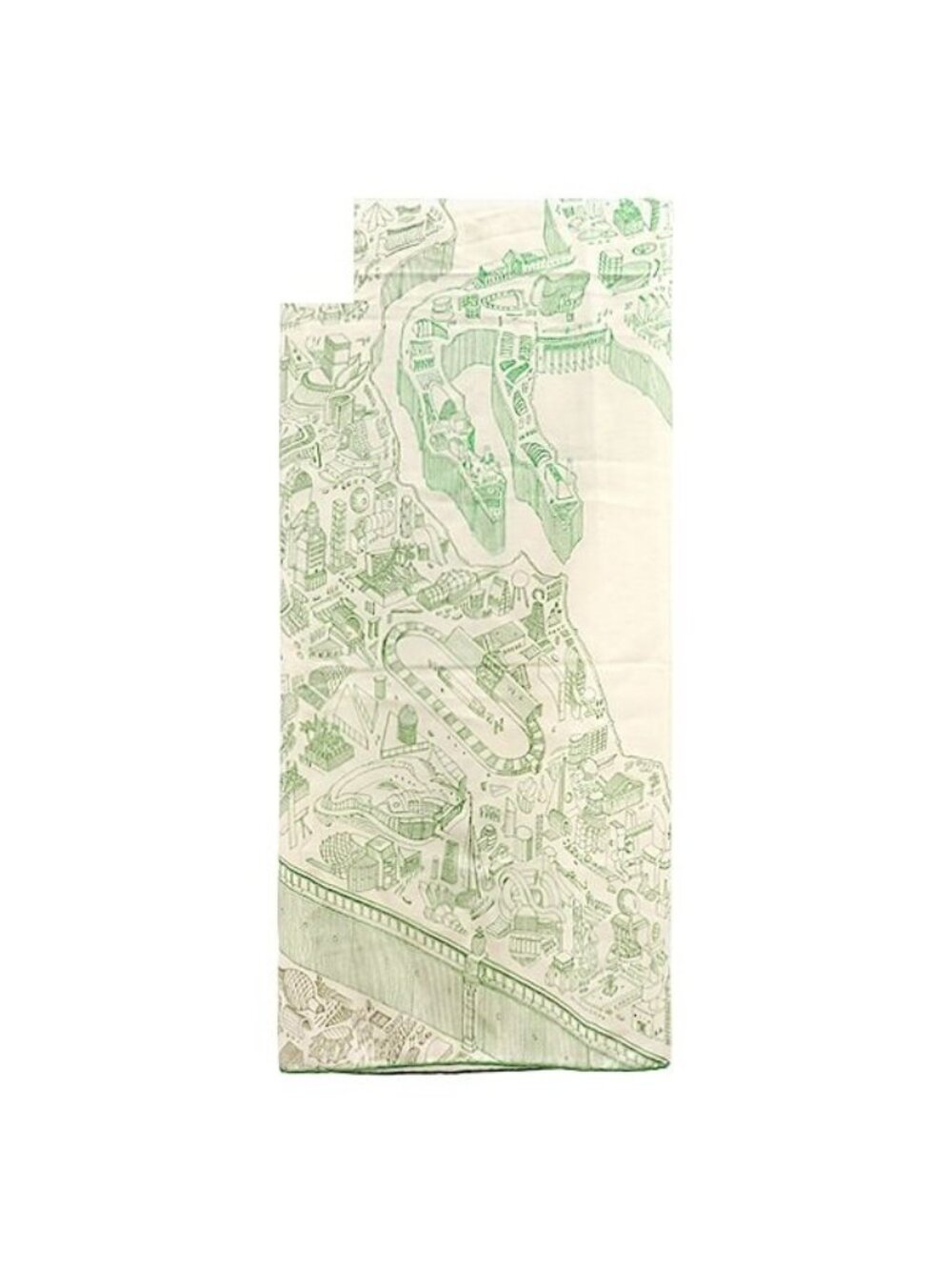 Hermes Shawl Carre 140 Geant Cashmere Silk White Vert Vif Khaki Nouvelle Cite